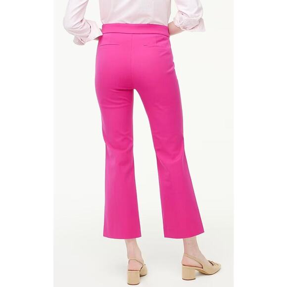 J.Crew Tall Kelsey cotton-blend flare pant, Size 6T - Picture 2 of 7